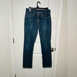 Levi's 514 Jeans Mens 30x32 Blue Straight Fit Denim Pants Western Rodeo Casual